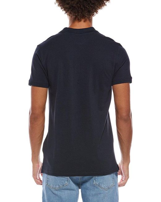 Roberto Cavalli Blue Polo Shirt for men