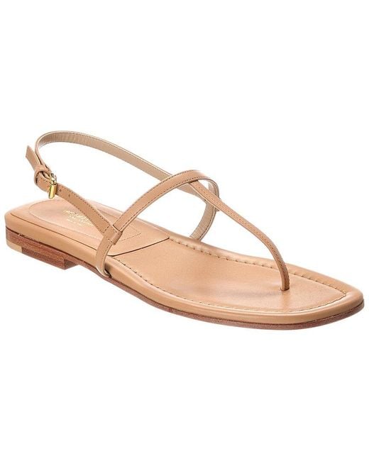Michael Kors Pink Ali Leather Sandal
