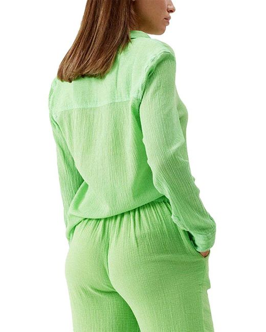 Melissa Odabash Green Tina Shirt