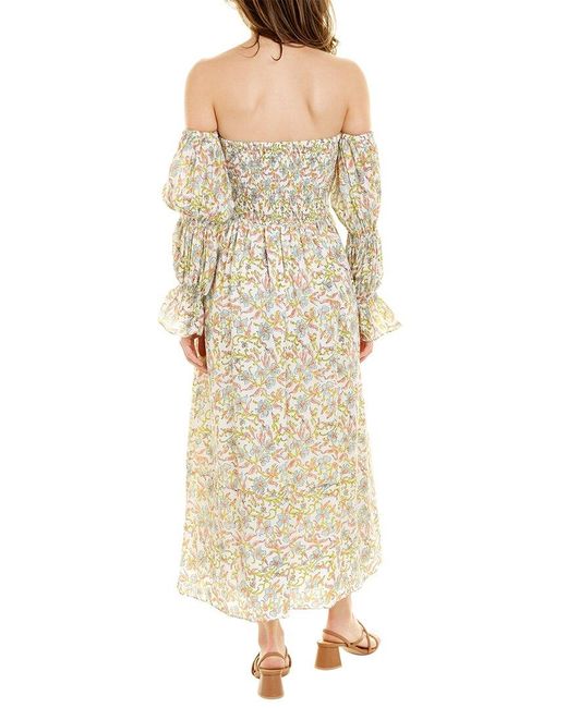 Ash Natural Saira Midi Dress