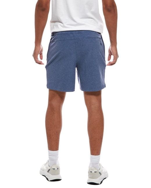 Beyond Yoga Blue Spacedye Unlimited Short for men