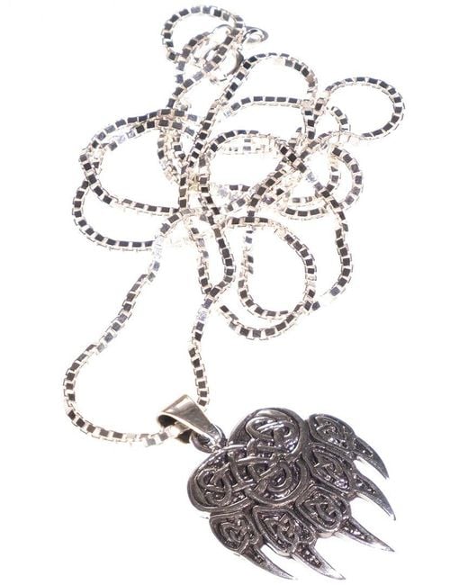 jean claude White Dell Arte By Silver Pendant Necklace for men