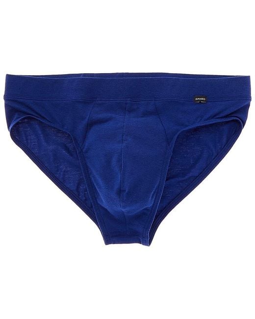 Hanro Blue Natural Function Brief for men