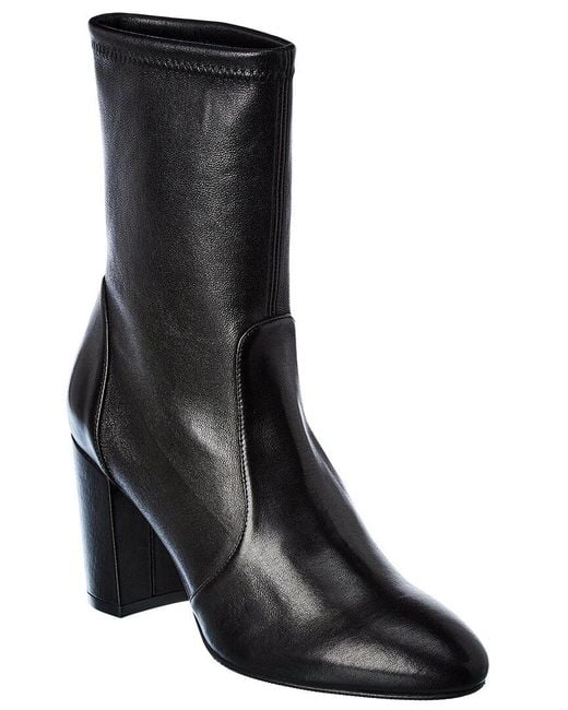 stuart weitzman kye leather bootie