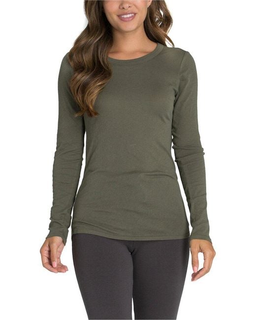 Barefoot Dreams Green Loose Jersey T-shirt
