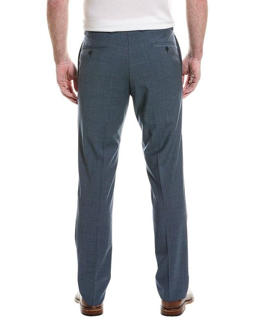 Brooks Brothers Blue Classic Wool-blend Trouser for men