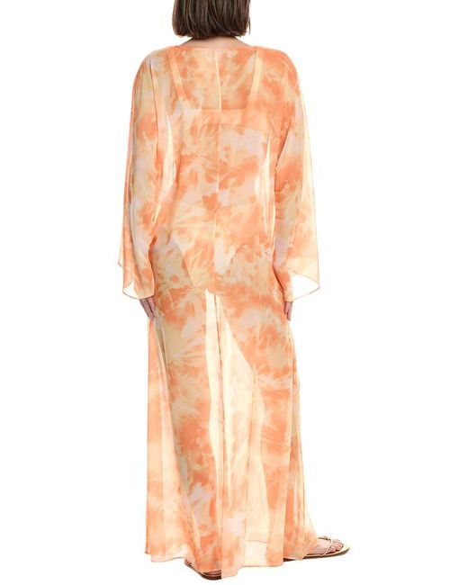 Devon Windsor Orange Quincy Maxi Dress