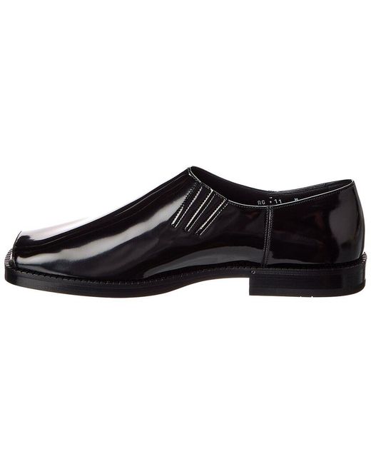 Ferragamo Black Dyaso Leather Loafer for men