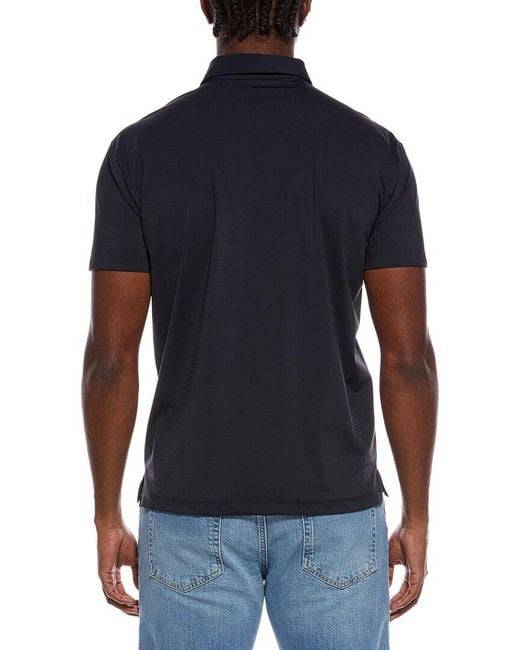Vintage 1946 Blue Chromo Knit Polo Shirt for men