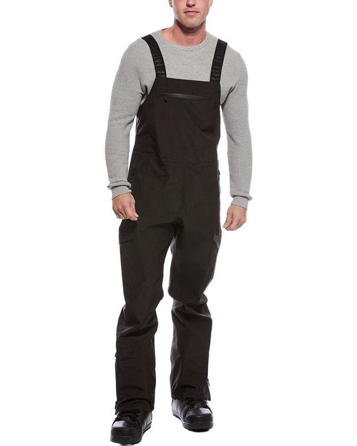 Post Card Black Ski Overall for men