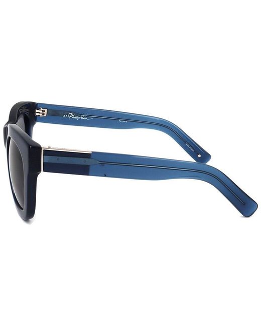 Linda Farrow Blue Pl159 51mm Sunglasses for men
