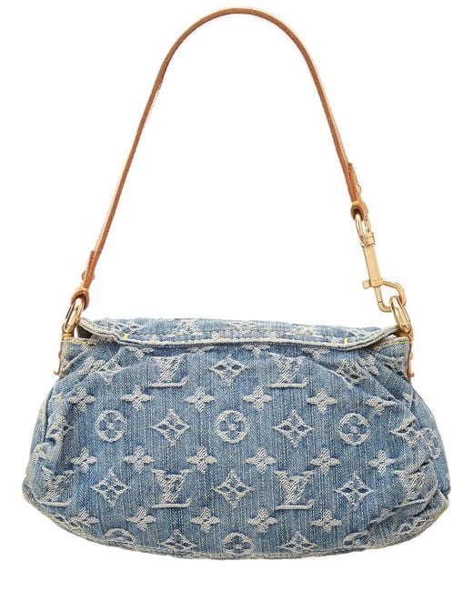 Louis Vuitton Shoulder Bag Vintage in Blue Lyst
