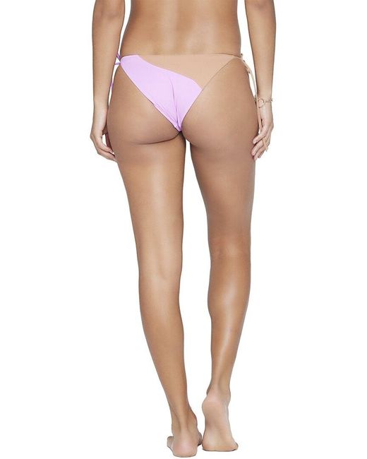 LSPACE Pink Dani Classic String Bikini Bottom