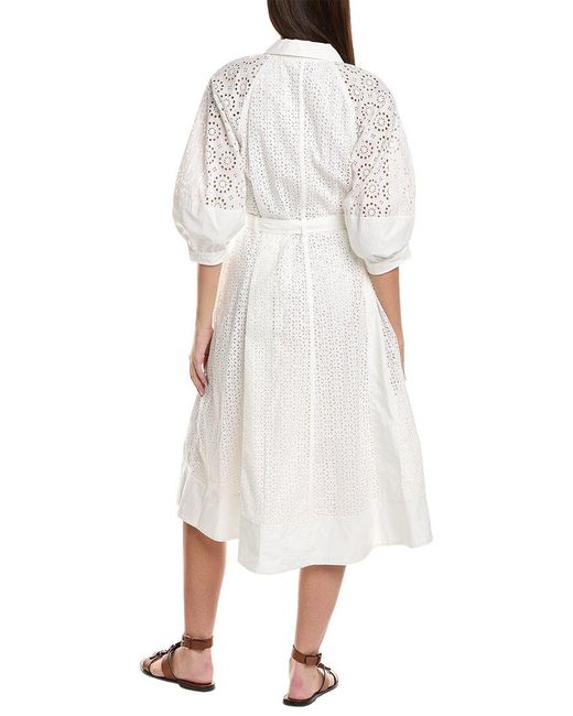 3.1 Phillip Lim White Broderie Anglaise Shirt
