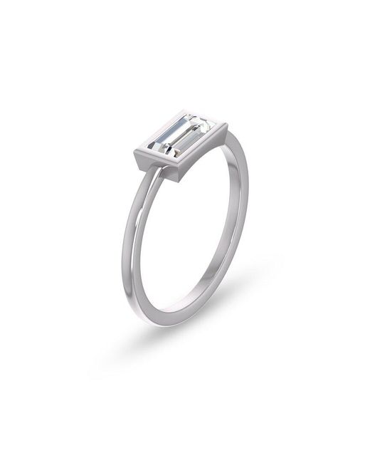 Lab Grown Diamonds White 14K 0.50 Ct. Tw. Lab-Grown Diamond Solitaire Ring