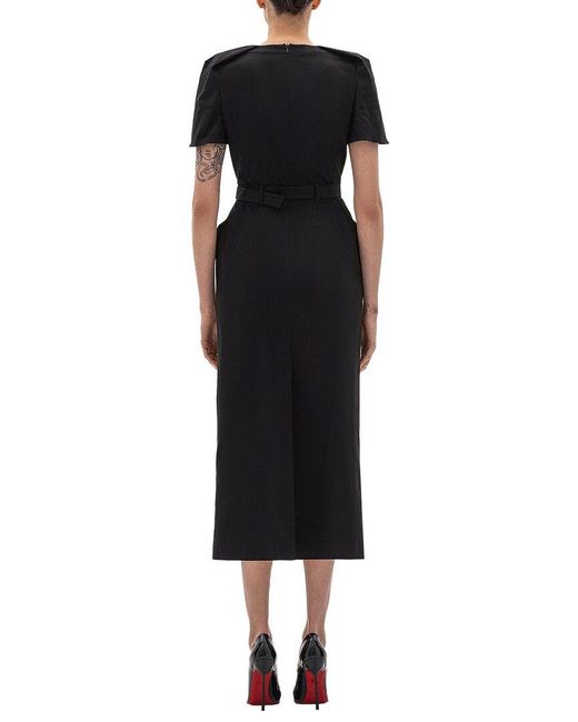 BGL Black Midi Dress