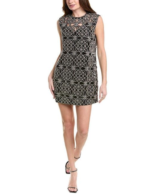AllSaints Black Ilia Mini Dress