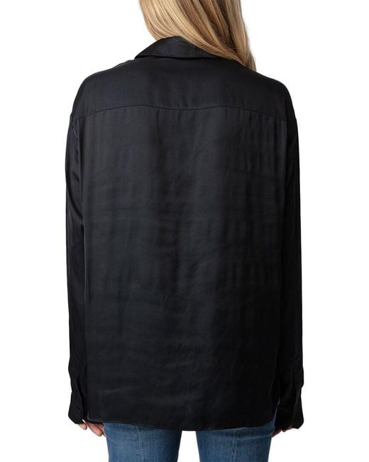 Zadig & Voltaire Black Tyrone Top