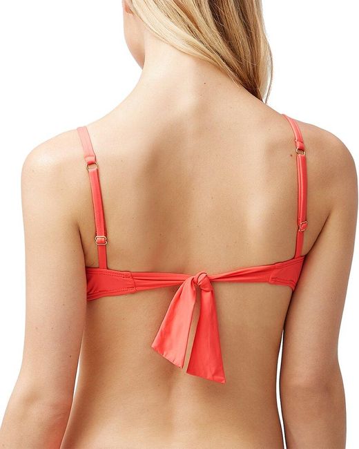 Tommy Bahama Red Pearl Ring Bra