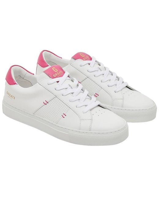 GREATS White Royale 2.0 Leather Sneaker