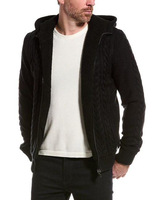 American Stitch Black Sweater for men