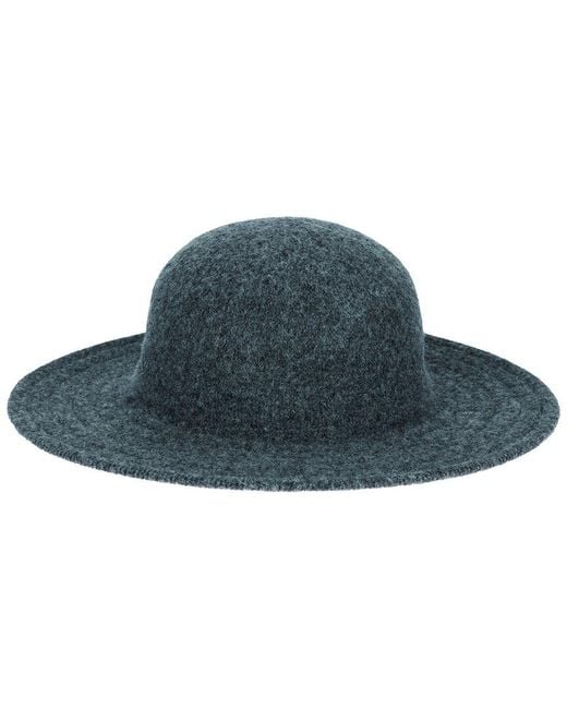 San Diego Hat Blue Morning Dew Wool-Blend Floppy Hat