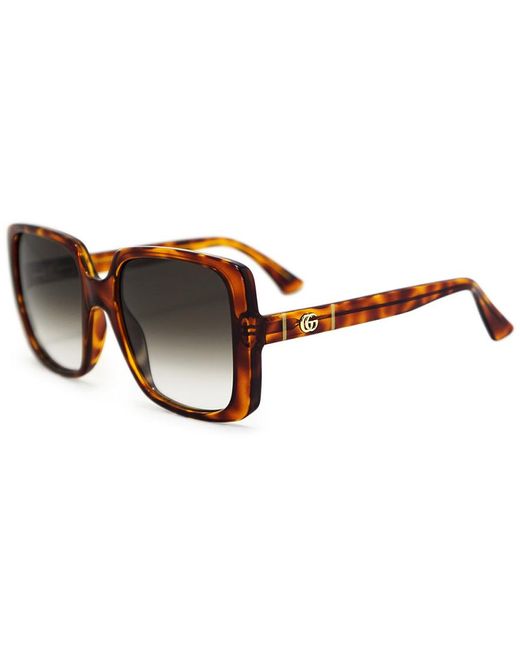 Gucci Brown GG0632S 56mm Sunglasses for men