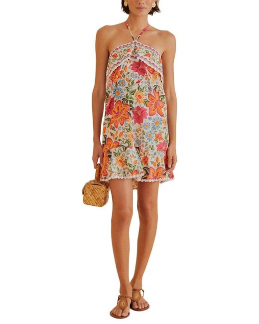 Farm Rio Red Mini Dress