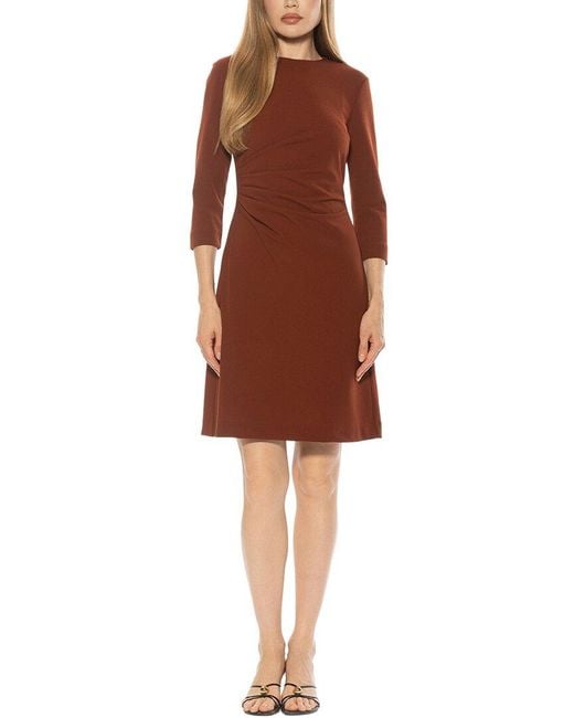 Alexia Admor Red Rio Shift Dress