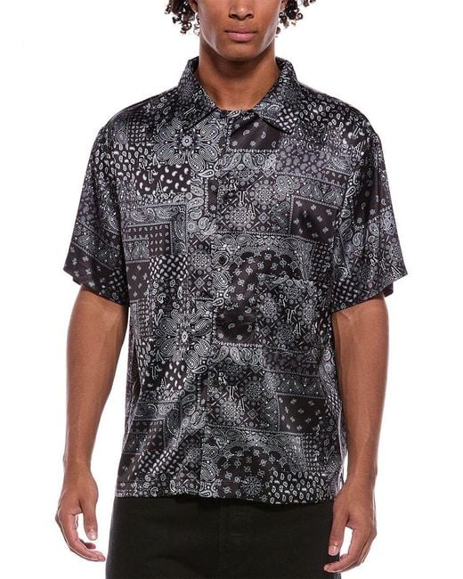 RTA Black George Shirt for men