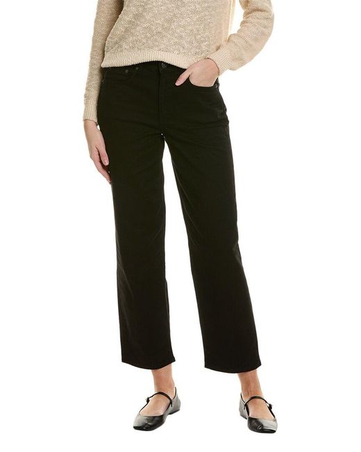Boden Black Mid Rise Tapered Jean