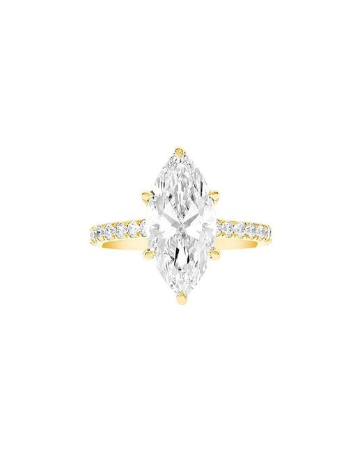 Amairah White 14K 4.25 Ct. Tw. Lab-Grown Diamond Engagement Ring