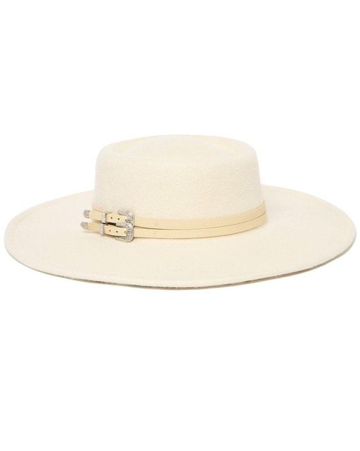 San Diego Hat Natural Beyond Prairie Wool Fedora
