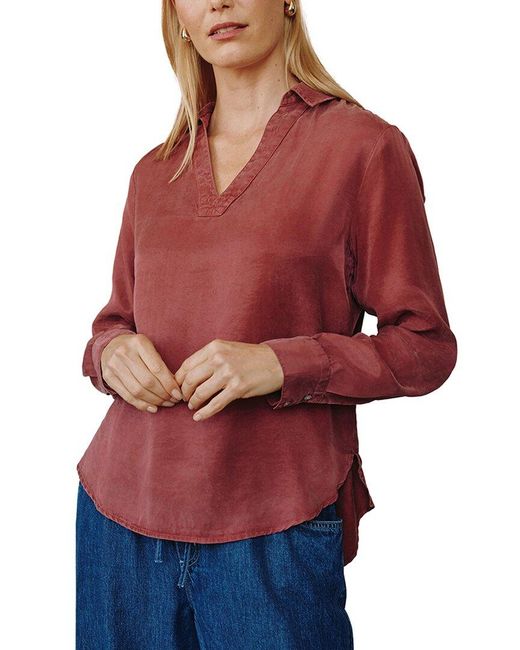 Bella Dahl Red Shirt