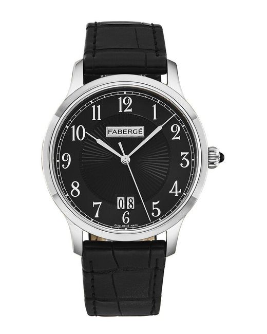 Faberge Black Agathon Watch for men