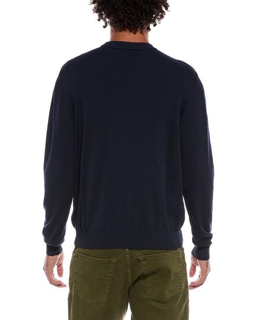 DIESEL Blue Crewneck Sweater for men