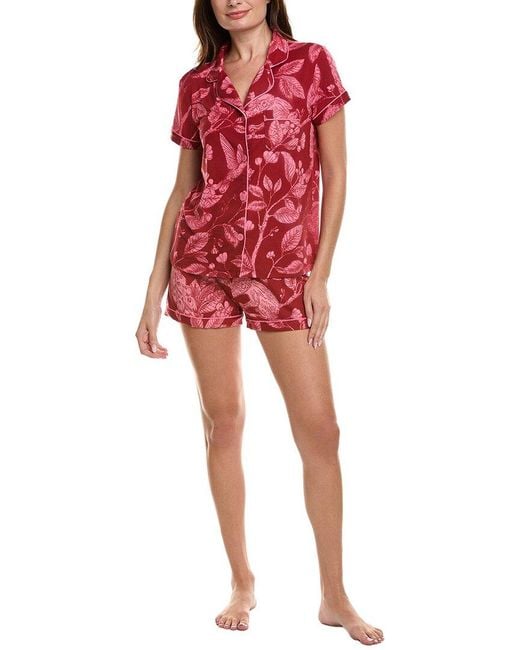 Tart Collections Red 2pc Dixie Pajama Set