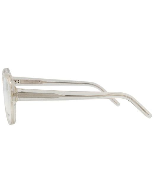 Saint Laurent White Sl411 57Mm Optical Frames