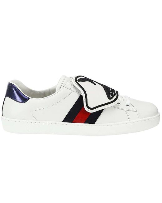 Gucci Multicolor New Ace Leather Sneaker for men