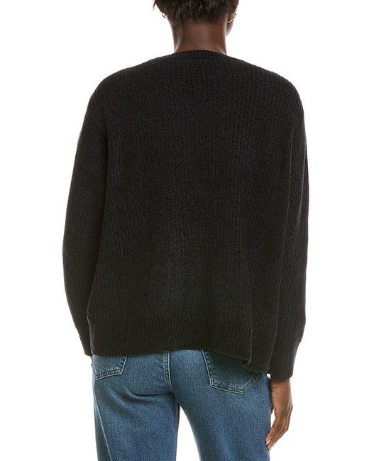 Eileen Fisher Black Chenille Sweater