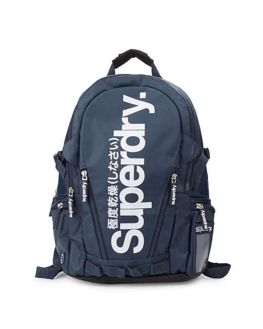 Superdry Mega Ripstop Tarp Backpack in Blue for Men | Lyst