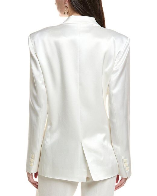 Ba&sh White Greg Blazer