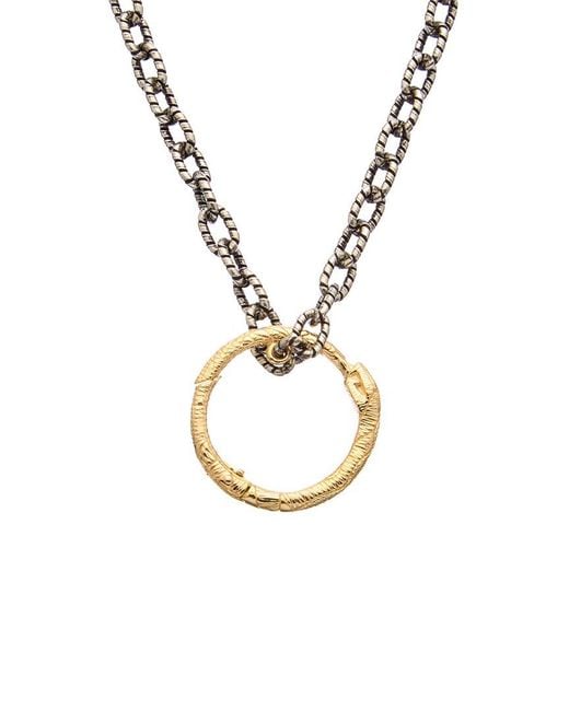 Gucci Metallic Ouroboros Necklace