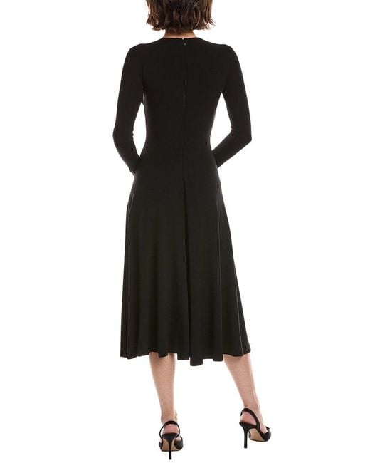 Michael Kors Black Jersey Dance Dress