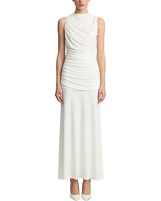 MIRA RICHI White Maxi Dress