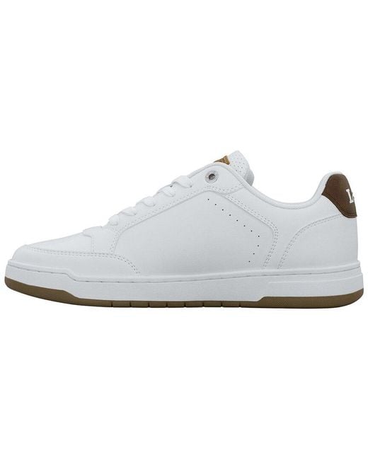 Lee Jeans White Roland Oxford Sneaker for men