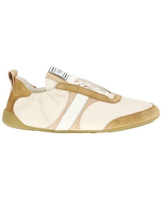 Chloé White Kick Leather Sneaker
