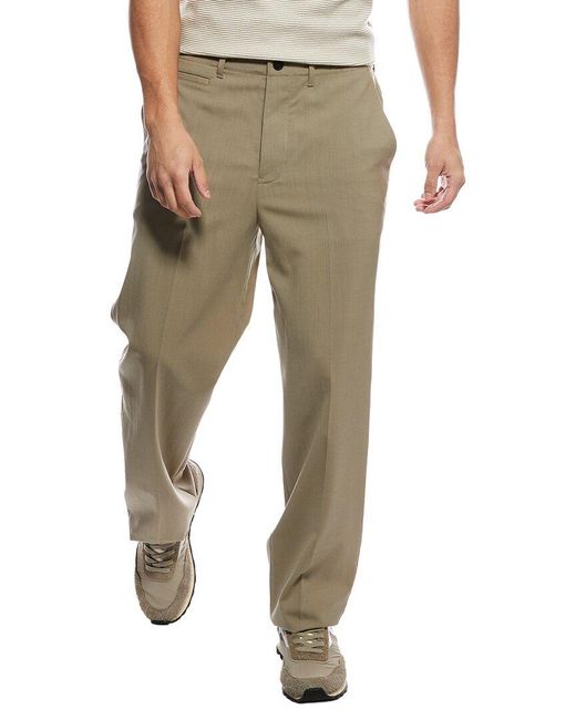 Theory Natural Light Wool Suit Pant for men