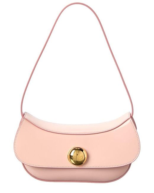 Marni Pink Butterfly Small Leather Shoulder Bag