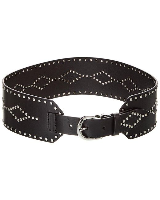 Isabel Marant Black Lucie Leather Belt